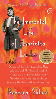 Book cover for The Immortal Life of Henrietta Lacks