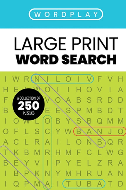 Book cover for Wordplay: A Collection of 250 Word Search Puzzles