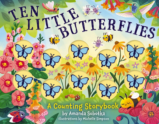 Book cover for Ten Little Butterflies: A Counting Storybook