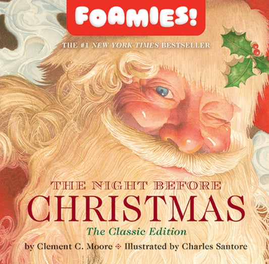 Book cover for Night Before Christmas Bath Book: Foamies