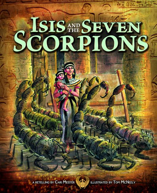 Book cover for Isis and the Seven Scorpions