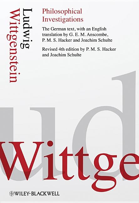 Book cover for Philosophical Investigations
