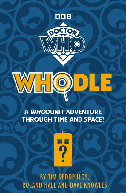 Book cover for Doctor Who Whodle: A Whodunit Adventure Through Time and Space