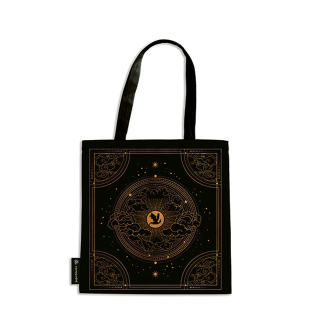 Book cover for Fourth Wing Shadows of Navarre Canvas Bag, Rebecca Yarros' Empyrean Collection by Paperblanks