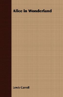 Book cover for Alice in Wonderland