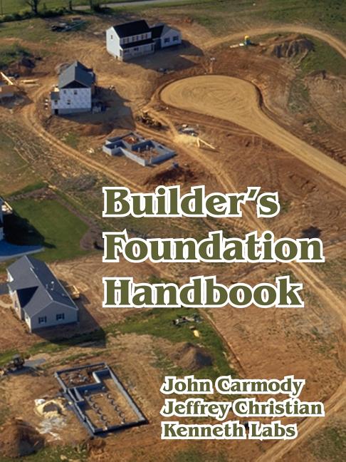 Book cover for Builder's Foundation Handbook