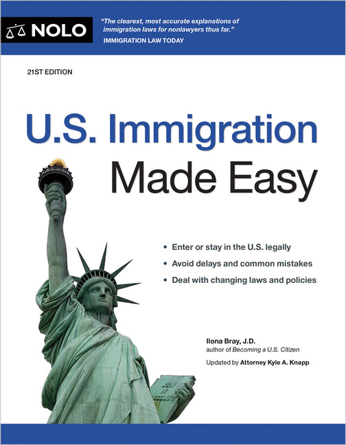 Book cover for U.S. Immigration Made Easy