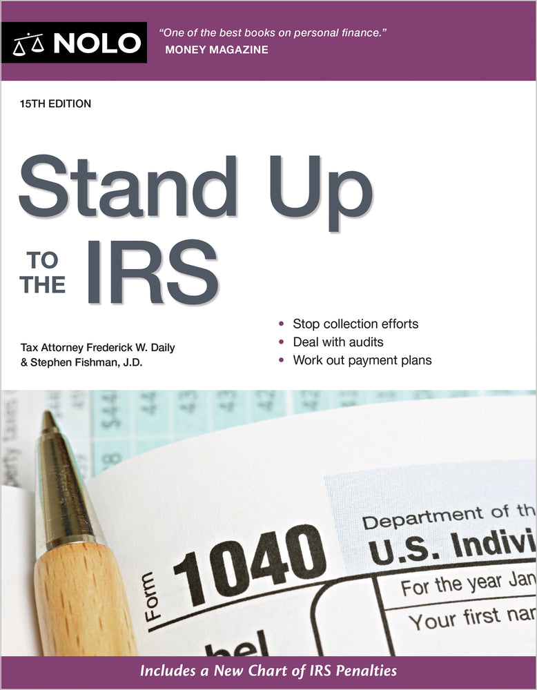 Book cover for Stand Up to the IRS