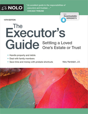 Book cover for The Executor's Guide: Settling a Loved One's Estate or Trust