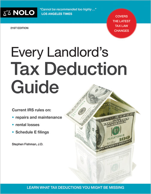 Book cover for Every Landlord's Tax Deduction Guide