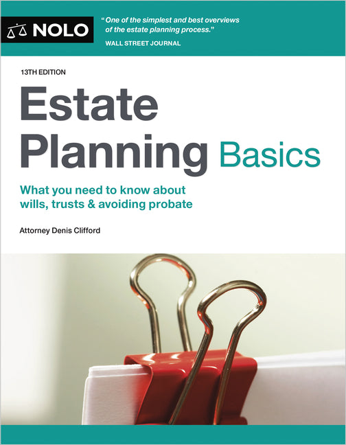Book cover for Estate Planning Basics