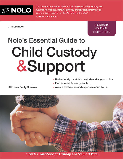 Book cover for Nolo's Essential Guide to Child Custody and Support