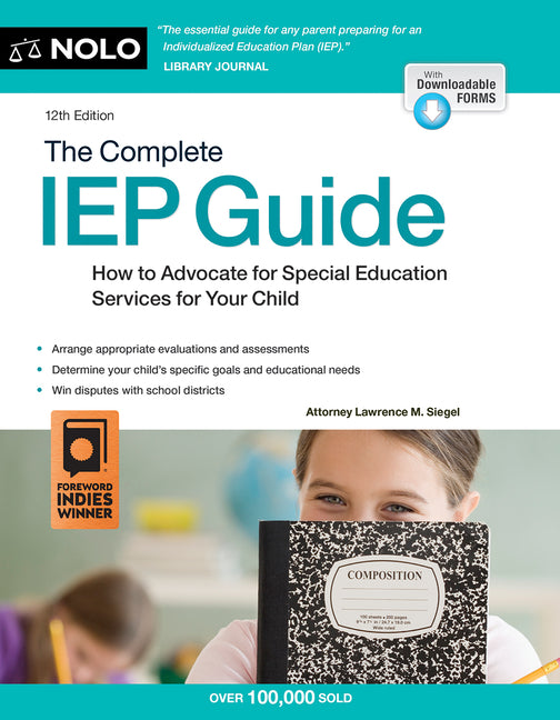 Book cover for Complete IEP Guide: How to Advocate for Your Special Ed Child