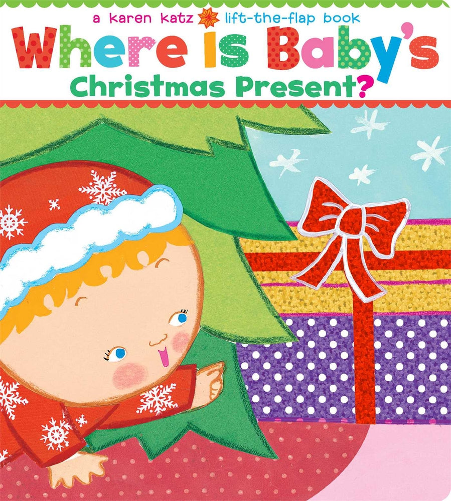 Book cover for Where Is Baby's Christmas Present?: A Lift-The-Flap Book