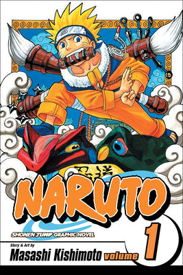 Book cover for Naruto, Volume 1: The Tests of the Ninja