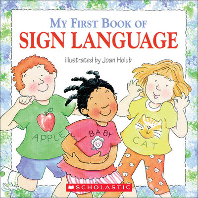 Book cover for My First Book of Sign Language