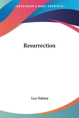 Book cover for Resurrection