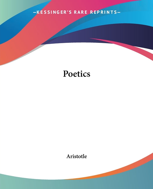 Book cover for Poetics