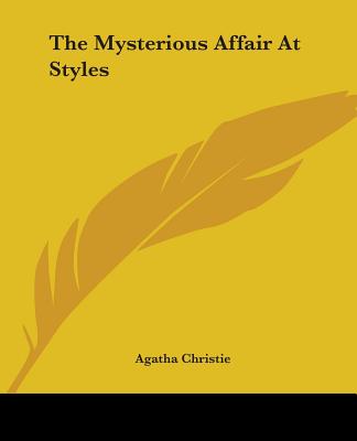 Book cover for The Mysterious Affair At Styles
