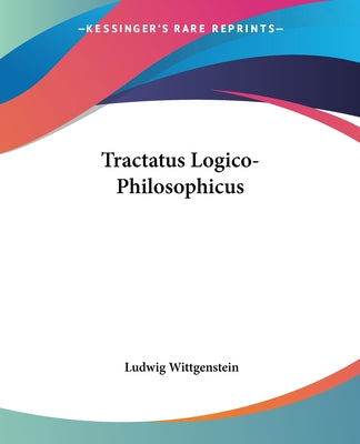 Book cover for Tractatus Logico-Philosophicus