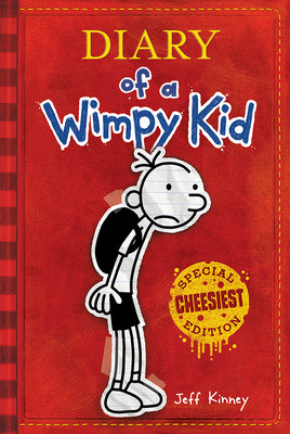 Book cover for Diary of a Wimpy Kid