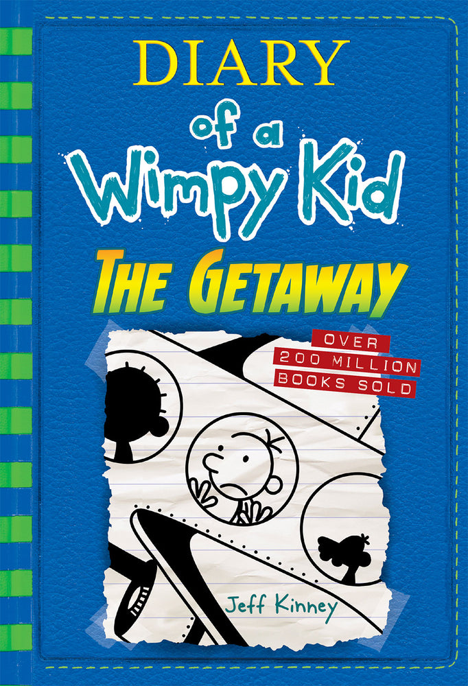 Book cover for The Getaway (Diary of a Wimpy Kid Book 12)