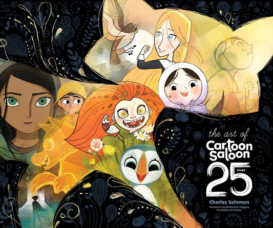 Book cover for Art of Cartoon Saloon: 25 Years: The Official Retrospective of the Award-Winning Irish Animation Studio Behind the Secret of Kells, Wolfwalkers, and S