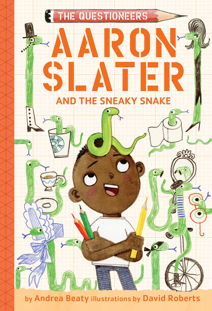 Book cover for Aaron Slater and the Sneaky Snake