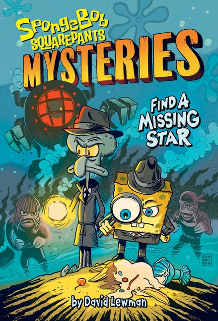 Book cover for Find a Missing Star (Spongebob Squarepants Mysteries #1)