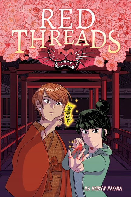 Book cover for Red Threads: A Graphic Novel