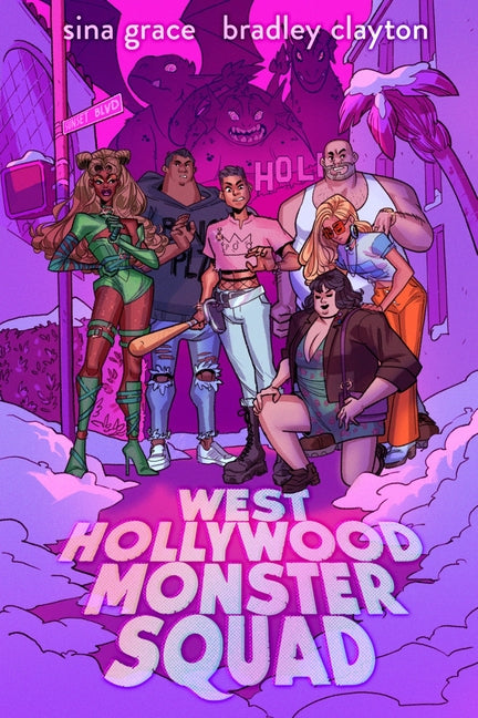 Book cover for West Hollywood Monster Squad: A Graphic Novel