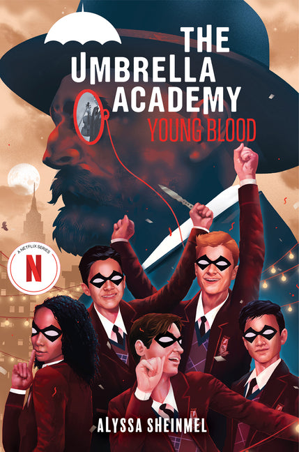 Book cover for Young Blood (an Umbrella Academy YA Novel)