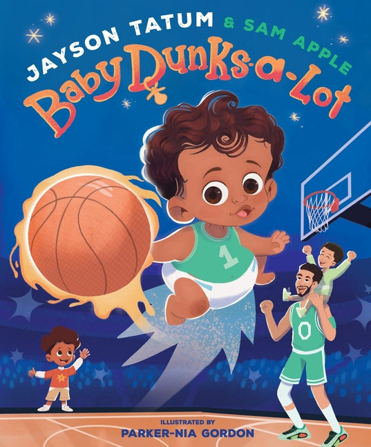 Book cover for Baby Dunks-A-Lot: A Picture Book