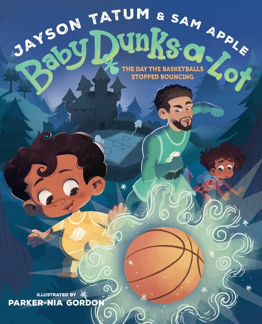 Book cover for Baby Dunks-A-Lot: The Day the Basketballs Stopped Bouncing: A Picture Book