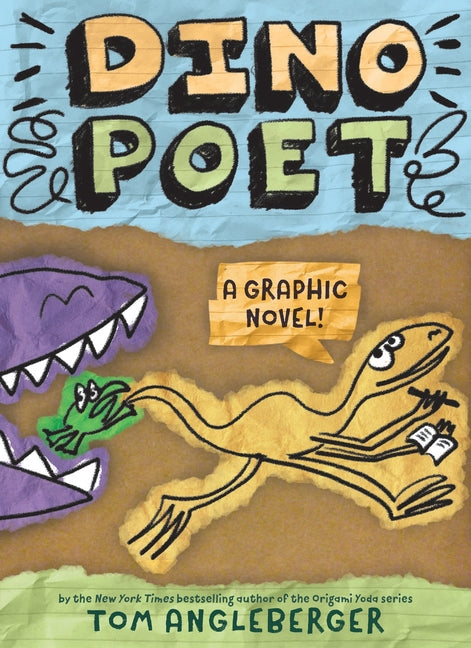 Book cover for Dino Poet: A Graphic Novel