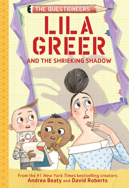 Book cover for Lila Greer and the Shrieking Shadow: The Questioneers Book #7