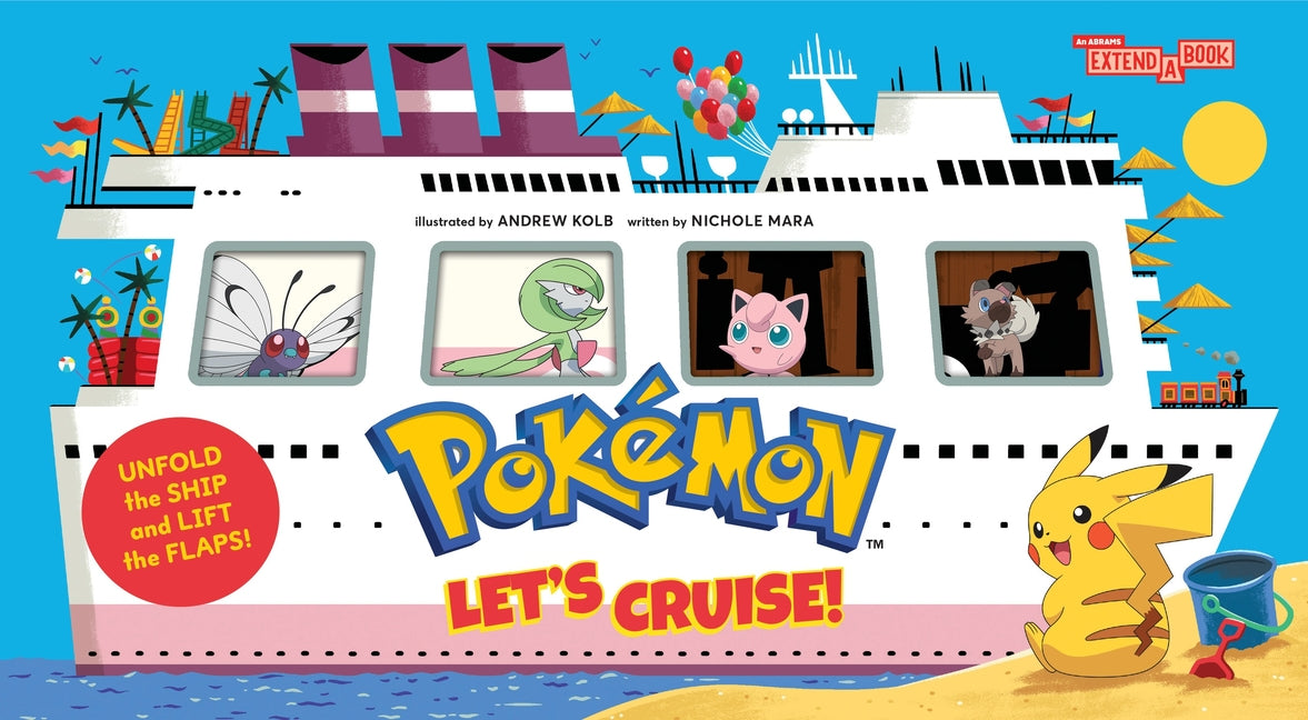 Book cover for Pokémon All Aboard: Let's Cruise! (an Abrams Extend-A-Book)