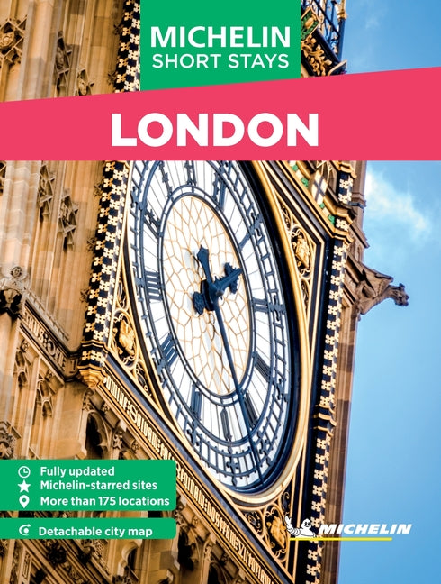 Book cover for Michelin Travel Guides Short Stays: London: Fully Updated and Includes Detachable Map