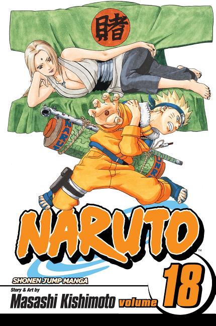 Book cover for Naruto, Vol. 18 [With Stickers]