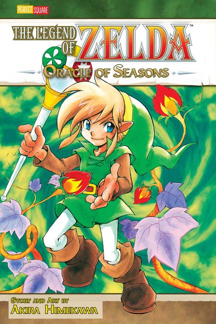 Book cover for The Legend of Zelda, Vol. 4: Oracle of Seasons