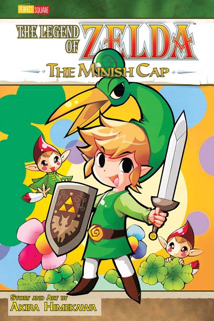 Book cover for The Legend of Zelda, Vol. 8: The Minish Cap