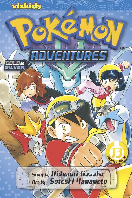 Book cover for Pokémon Adventures (Gold and Silver), Vol. 13