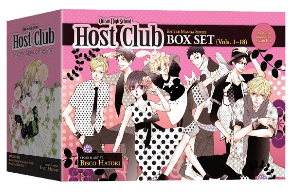 Book cover for Ouran High School Host Club Complete Box Set: Volumes 1-18 with Premium