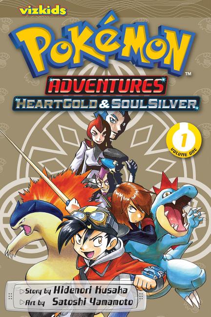 Book cover for Pokémon Adventures: Heartgold and Soulsilver, Vol. 1