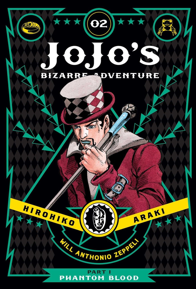 Book cover for Jojo's Bizarre Adventure: Part 1--Phantom Blood, Vol. 2
