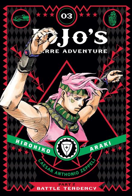 Book cover for Jojo's Bizarre Adventure: Part 2--Battle Tendency, Vol. 3
