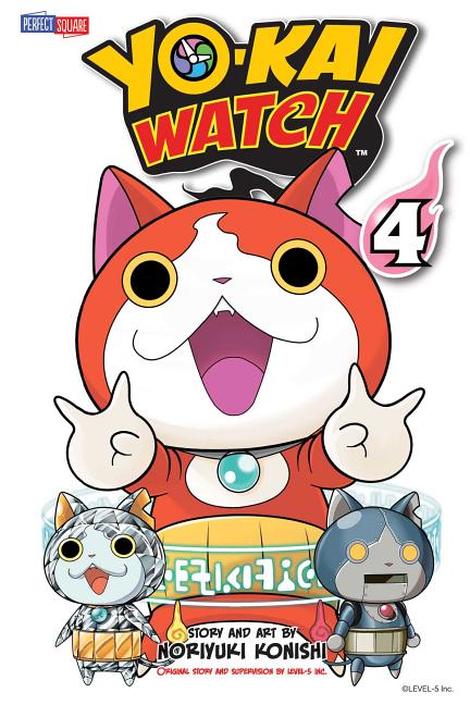 Book cover for Yo-Kai Watch, Vol. 4