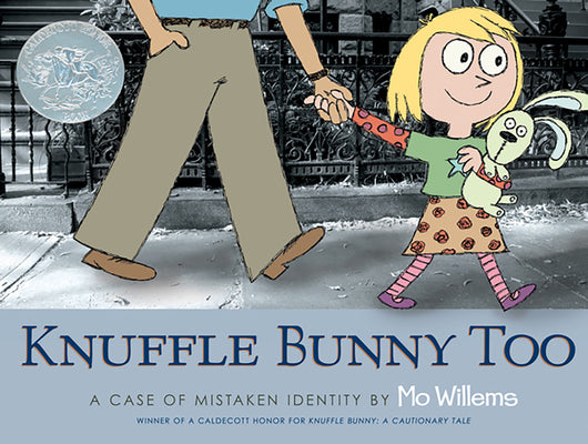 Book cover for Knuffle Bunny Too: A Case of Mistaken Identity