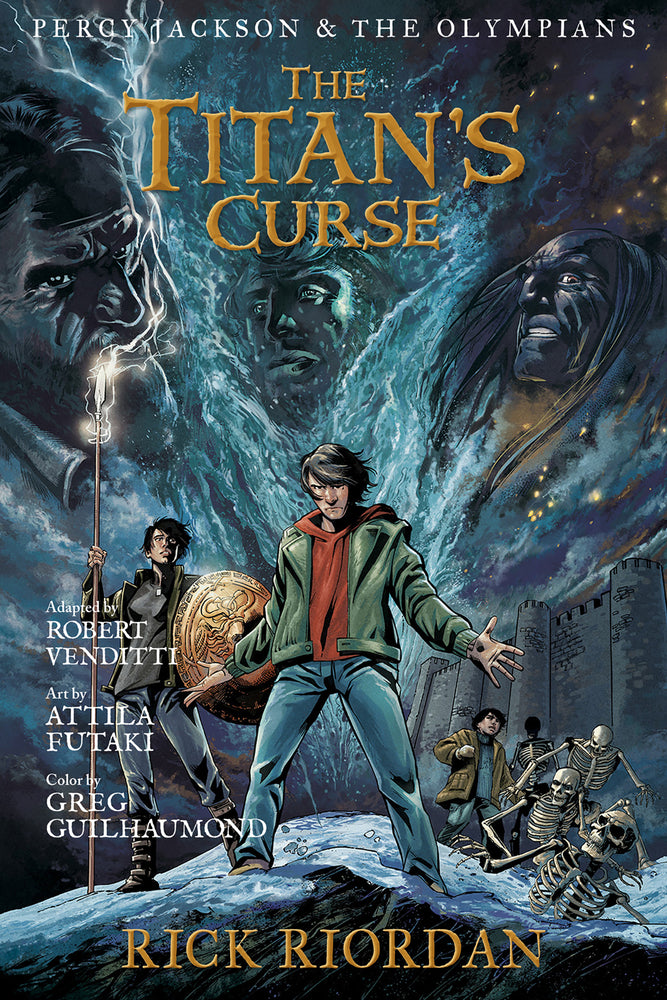 Book cover for The Percy Jackson and the Olympians: Titan's Curse: The Graphic Novel