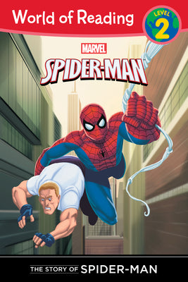 Book cover for The Story of Spiderman (Level 2)